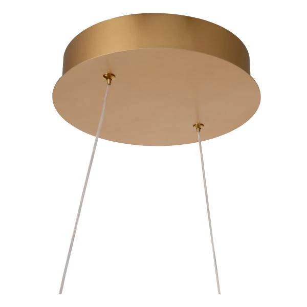 Lucide Premium LAMBADA - Lámpara colgante - LED Regul. - 2x55W 2700K/3200K - Oro mate / Latón - detalle 4
